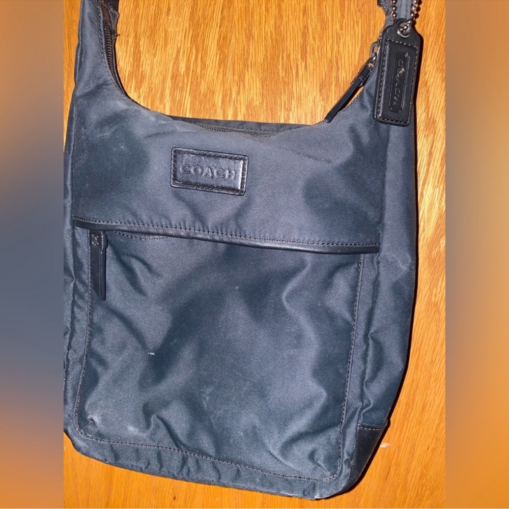 Coach black Messenger Bag